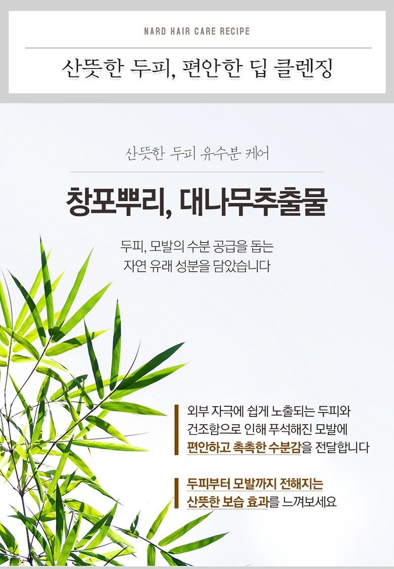 부케가르니 나드 블랙시드 탈모 샴푸 2개