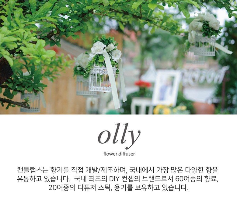 꽃바구니 디퓨저 120ml
