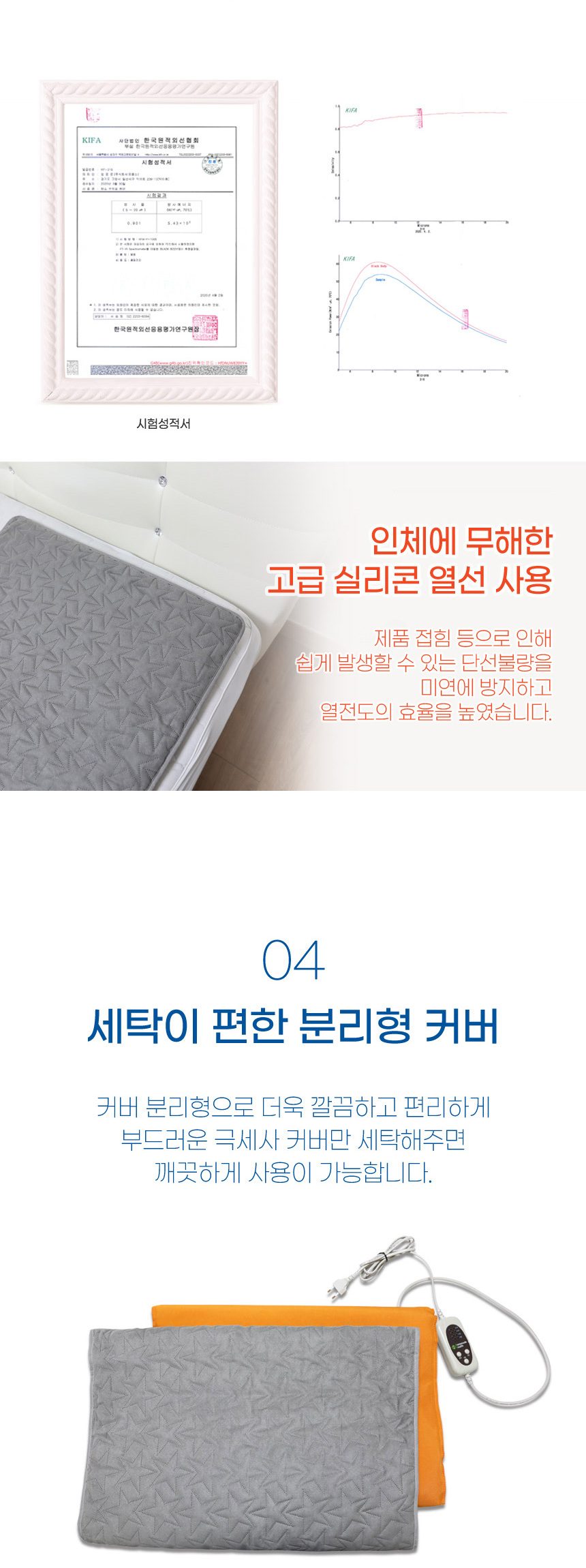 피플스 1인용 탄소매트 PB-55160L 마루 전기장판 전기찜질기 쇼파 온열 캠핑용 매트